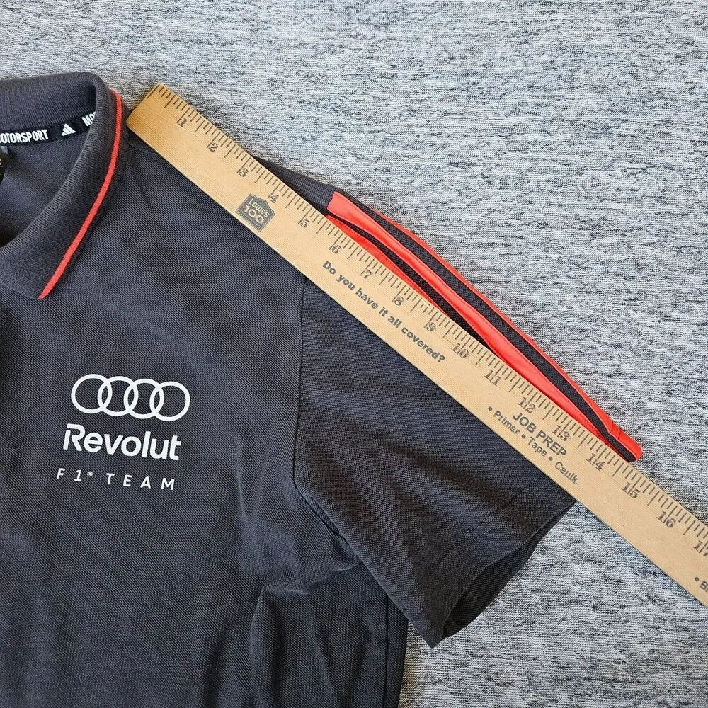 Adidas Audi Revolut F1 Formula One Team Men's XL Polo Shirt Racing Motorsport